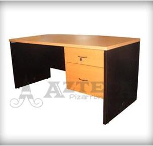 Escritorio secretarial 1 pedestal